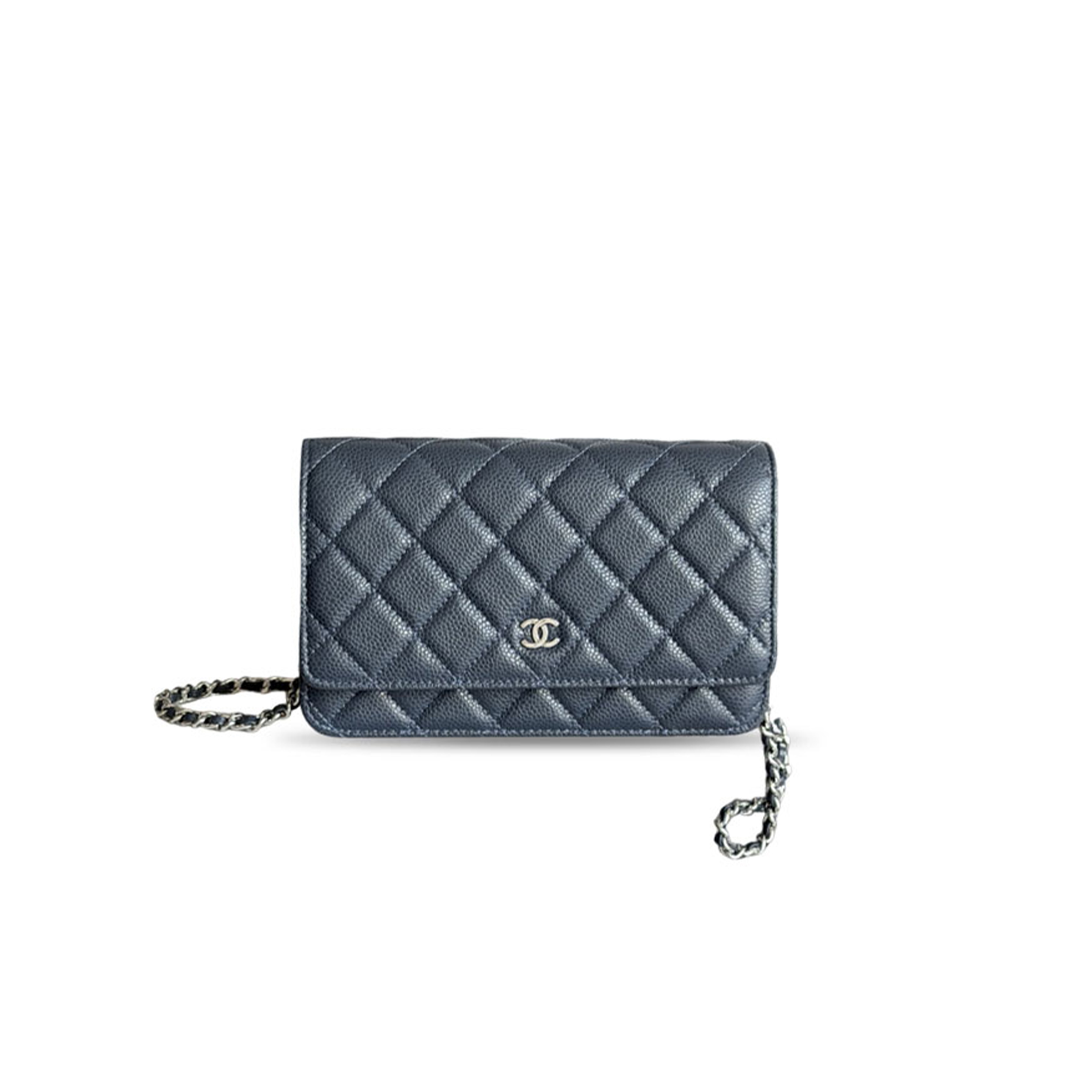 CHANEL CAVIAR QUILTED WALLET ON CHAIN WOC AP0250 (19*13*3cm) 